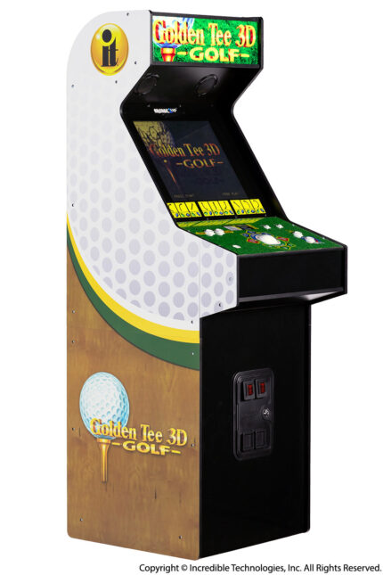 Golden Tee Arcade Machine 3D Edition